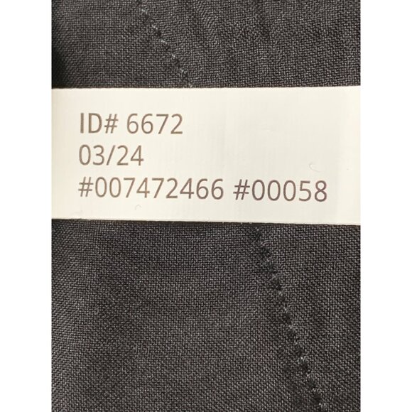 NWT Express Editor Skinny Mid Rise Black Ponte Dress Pants 6L RQ10251 - Picture 4 of 14